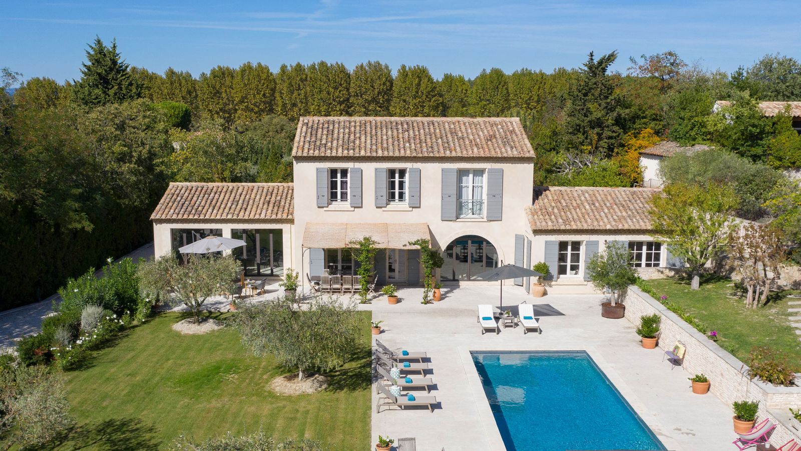 Villa contemporaine location Saint-Rémy-de-Provence