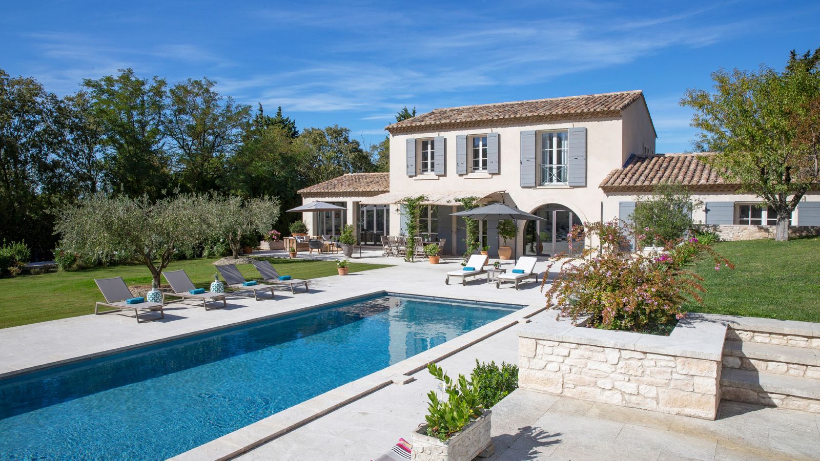 Villa contemporaine location Saint-Rémy-de-Provence