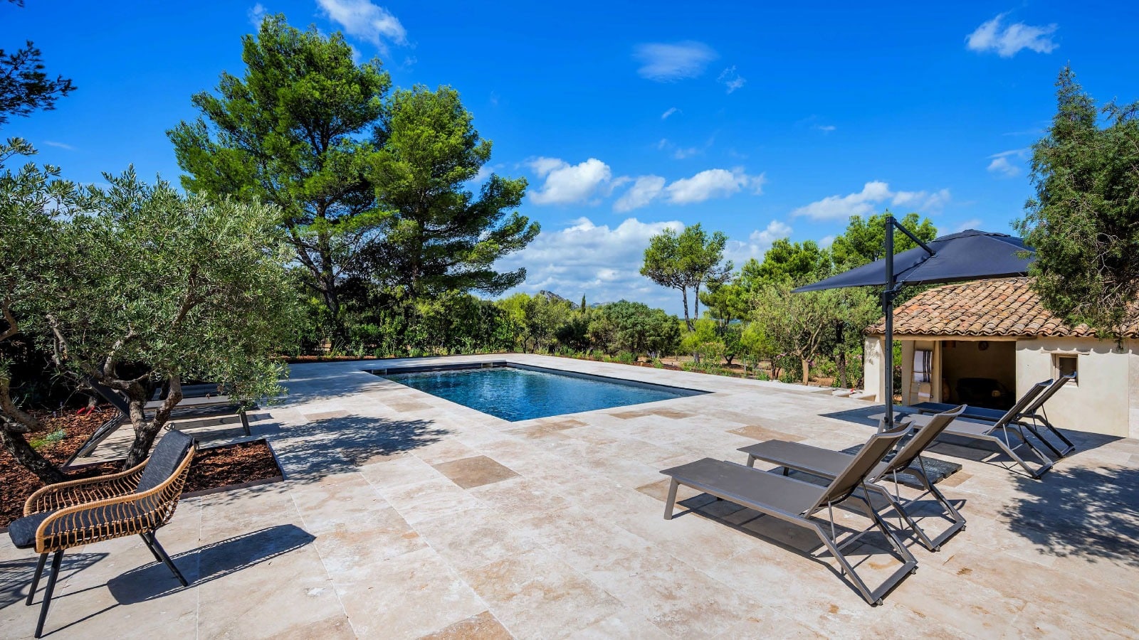 villa location alpilles luxe