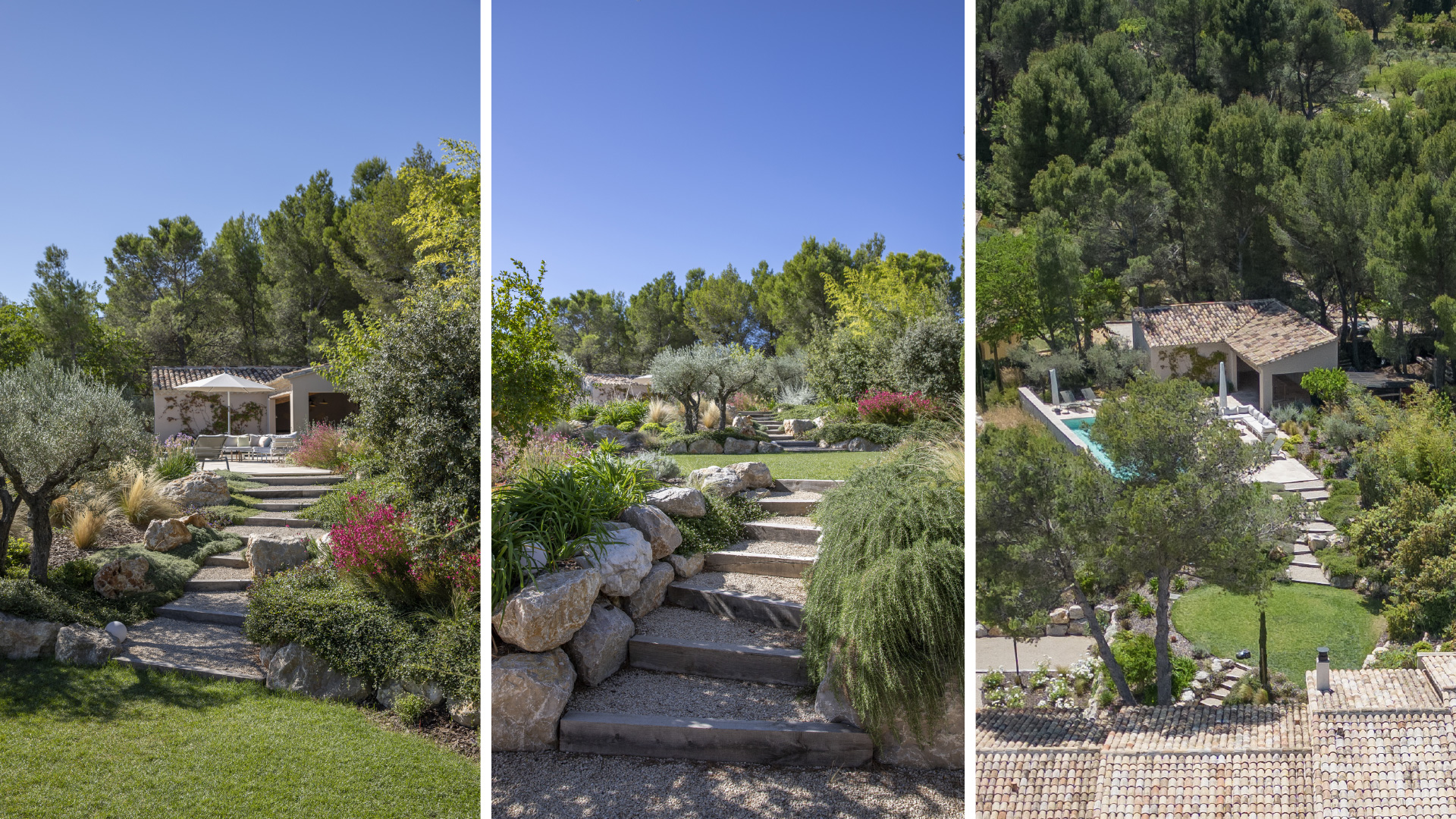 Rent private pool lush gardens luxury Provence