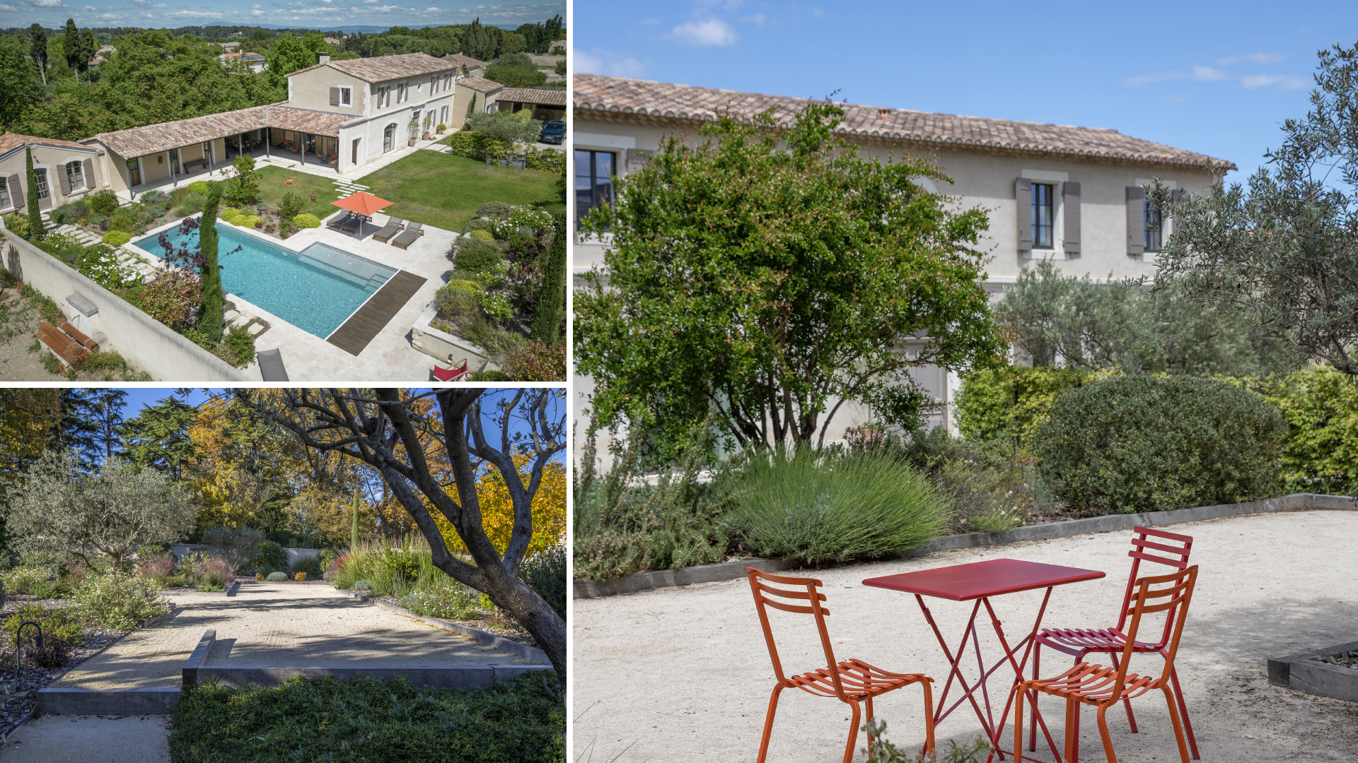 piscine privée jardins luxuriants luxe provence